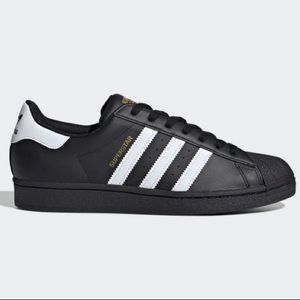 Black Adidas Superstar Originals